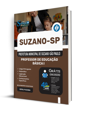 Apostila Prefeitura de Suzano - SP 2024 - Professor de Educação Básica I - Imagem 2