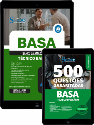 Combo BASA Técnico Bancário