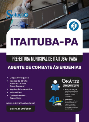 Apostila Prefeitura de Itaituba - PA 2024 - Agente de Combate às Endemias - Imagem 3