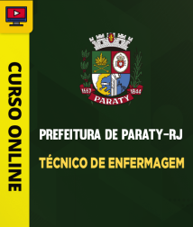 Capa Curso Prefeitura de Paraty-RJ - Técnico de Enfermagem