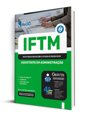 Apostila IFTM 2024 - Assistente em Administração - Imagem 2