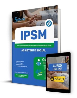 Apostila IPSM-RO 2024 - Assistente Social - Imagem 1