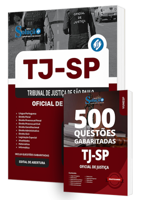 Combo TJ-SP - Oficial de Justiça