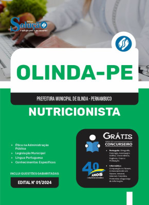 Apostila Prefeitura de Olinda - PE 2024 - Nutricionista - Imagem 3