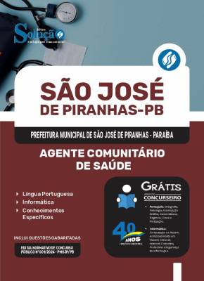 Apostila Prefeitura de São José de Piranhas - PB  - Agente Comunitário de Saúde - Imagem 3