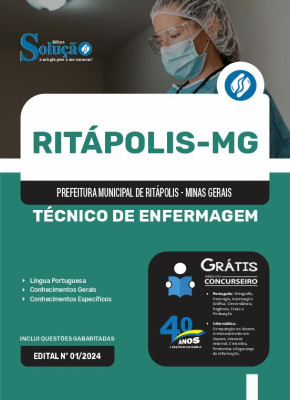 Apostila Prefeitura de Ritápolis - MG 2024 - Técnico de Enfermagem - Imagem 3