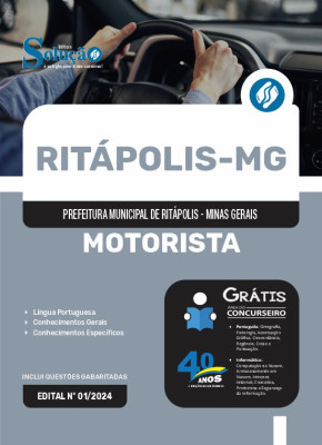 Apostila Prefeitura de Ritápolis - MG 2024 - Motorista - Imagem 3