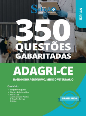 Caderno de Questões ADAGRI-CE - Comum aos Cargos: Engenheiro Agrônomo e Médico Veterinário - 350 Questões Gabaritadas - Imagem 2