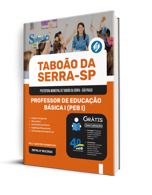 Apostila Prefeitura de Taboão da Serra - SP 2024 - Professor de Educação Básica I (PEB I) - Imagem 2