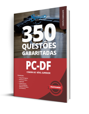 Caderno de Questões PCDF - Comum ao Nível Superior - 350 Questões Gabaritadas - Imagem 1