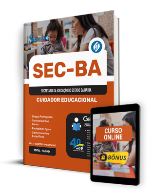 Apostila SEC-BA 2024 - Cuidador Educacional - Imagem 1