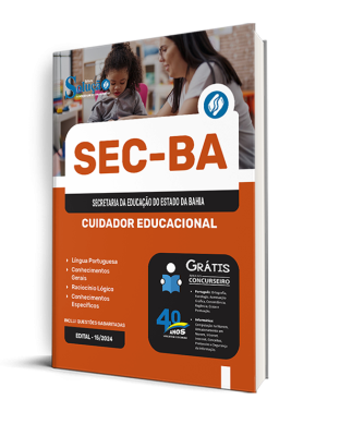 Apostila SEC-BA 2024 - Cuidador Educacional - Imagem 2