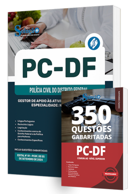 Combo PCDF - Gestor de Apoio às Atividades Policiais Civis - Especialidade: Nutricionista