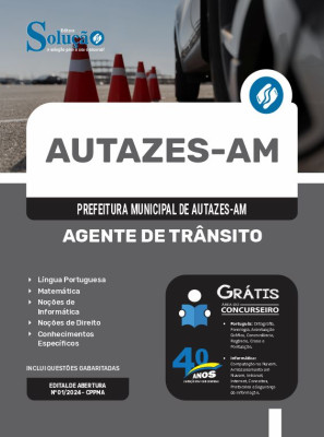 Apostila Prefeitura de Autazes - AM 2024 - Agente de Trânsito - Imagem 3