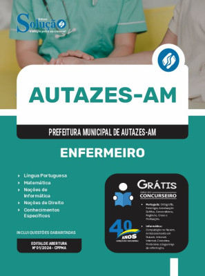 Apostila Prefeitura de Autazes - AM 2024 - Enfermeiro - Imagem 3