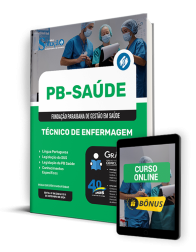 Capa Apostila PB Saúde 2024 - Técnico de Enfermagem