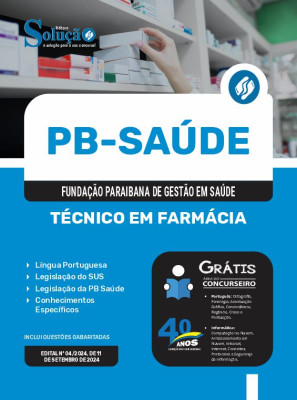 Apostila PB Saúde  - Técnico em Farmácia - Imagem 3