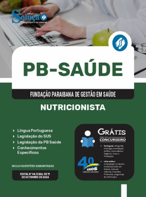 Apostila PB Saúde 2024 - Nutricionista - Imagem 3