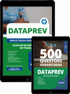 Combo DATAPREV Auxiliar de Enfermagem do Trabalho - Imagem 1