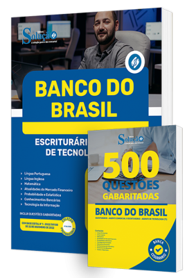 Combo Banco do Brasil - Escriturário - Agente de Tecnologia (TI) - Imagem 1