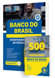 Capa Combo Banco do Brasil - Escriturário - Agente de Tecnologia (TI)