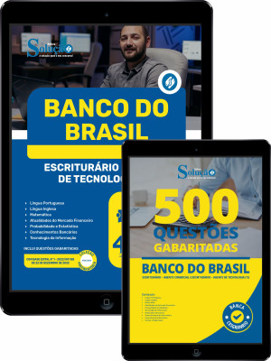 Combo Banco do Brasil Escriturário - Agente de Tecnologia (TI) - Imagem 1