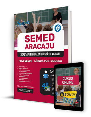 Apostila SEMED Aracaju 2024 - Professor - Língua Portuguesa - Imagem 1