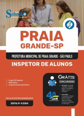 Apostila Prefeitura de Praia Grande - SP 2024 - Inspetor de Alunos - Imagem 3