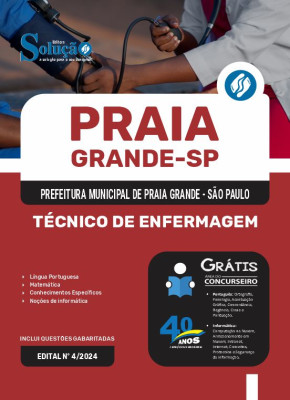 Apostila Prefeitura de Praia Grande - SP  - Técnico de Enfermagem - Imagem 3