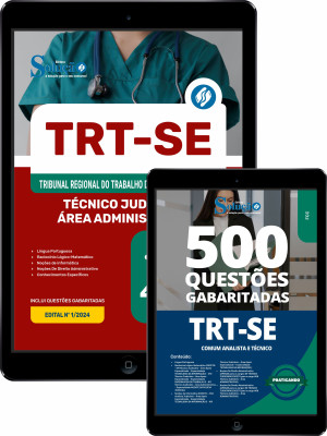 Combo TRT-SE Técnico Judiciário - Área Apoio Especializado - Especialidade: Enfermagem do Trabalho