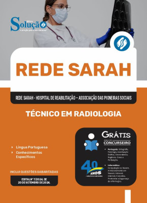 Apostila Rede Sarah  - Técnico em Radiologia - Imagem 3