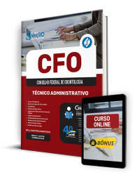 Capa Apostila CFO 2024 - Técnico Administrativo