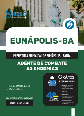 Apostila Prefeitura de Eunápolis - BA 2024 - Agente de Combate às Endemias - Imagem 3