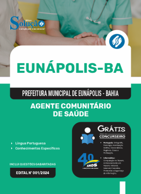 Apostila Prefeitura de Eunápolis - BA  - Agente Comunitário de Saúde - Imagem 3