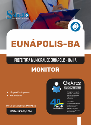 Apostila Prefeitura de Eunápolis - BA em PDF 2024 - Monitor - Imagem 1