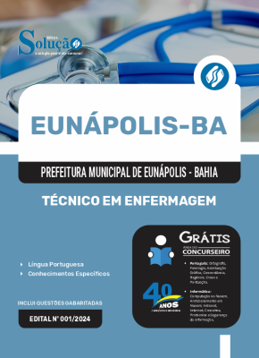 Apostila Prefeitura de Eunápolis - BA  - Técnico em Enfermagem - Imagem 3