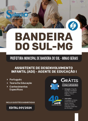 Apostila Prefeitura de Bandeira do Sul - MG 2024 - Assistente de Desenvolvimento Infantil (ADI) - Agente de Educação I - Imagem 3