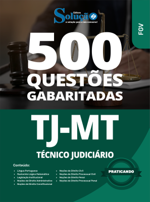 Caderno de Questões TJ-MT - Técnico Judiciário - 500 Questões Gabaritadas - Imagem 2