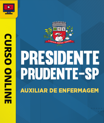 Curso Prefeitura de Presidente Prudente-SP - Auxiliar de Enfermagem - Imagem 1