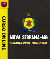 Capa Curso Prefeitura Nova Serrana-MG - Guarda Civil Municipal 