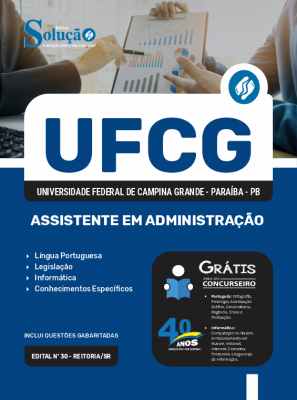 Apostila UFCG 2024 - Assistente em Administração - Imagem 3