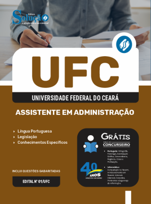 Apostila UFC 2024 - Assistente em Administração - Imagem 3