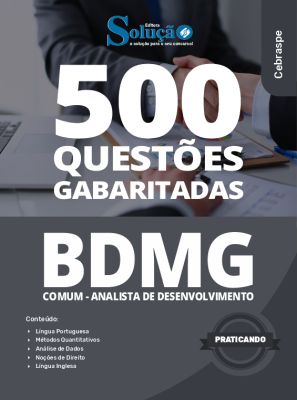 Caderno de Questões BDMG - Comum - Analista de Desenvolvimento - 500 Questões Gabaritadas - Imagem 2