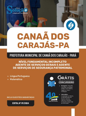 Apostila Prefeitura de Canaã dos Carajás - PA 2024 - Nível Fundamental Incompleto - Imagem 3