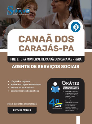 Apostila Prefeitura de Canaã dos Carajás - PA 2024 - Agente de Serviços Sociais - Imagem 3