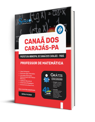 Apostila Prefeitura de Canaã dos Carajás - PA 2024 - Professor de Matemática - Imagem 2