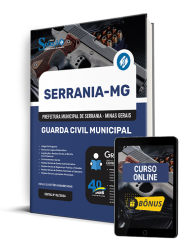 Capa Apostila Prefeitura de Serrania - MG 2024 - Guarda Civil Municipal