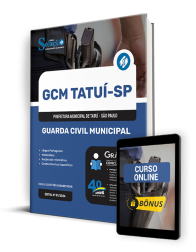 Capa Apostila Prefeitura de Tatuí - SP 2024 - Guarda Civil Municipal