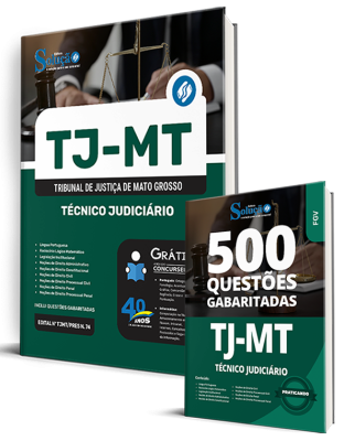 Combo TJ-MT - Técnico Judiciário - Imagem 1