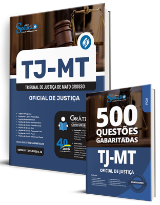 Combo TJ-MT - Oficial de Justiça - Imagem 1